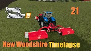 Farming Simulator 19 Timelapse New Woodshire EP 21 Horses, Cultivating, Hay & Seeding