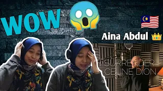 AINA ABDUL 🇲🇾 - I SURRENDER (Reaction)