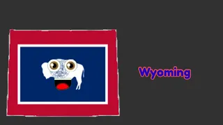 Wyoming geography/Us state song!