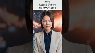 Hire Marketing Legend Srinidhi: WhatsApp or Call 9900466688