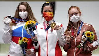Tokyo Olympic 2021   Yang Qian Won First Gold Medal of Shooting