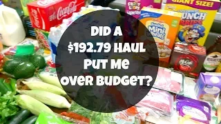 Large Walmart Grocery Haul & Weekly Meal Plan