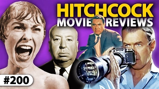 Top 7 ALFRED HITCHCOCK Movies Reviewed! ** THE 200th EPISODE! **