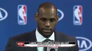 LeBron James 2013 MVP Speech