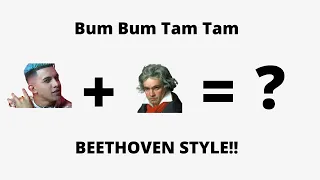 MC Fioti - Bum Bum Tam Tam (KondZilla) | Beethoven Style Piano |