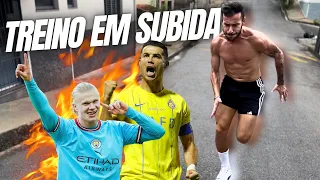 Treine Como Haaland e Cristiano Ronaldo: Treino em Morro para Velocidade e Força no Futebol