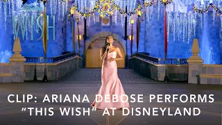 Disney's Wish | Ariana Debose Performs "This Wish" At Disneyland