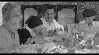 Pranzo siciliano di benvenuto - dal film "Mafioso" con Alberto Sordi (1962)