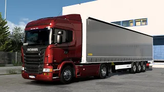 Scania Streamline R410 Realistic Driving Euro Truck Simulator 2 POV Drive Gameplay 4K ETS2 1.50