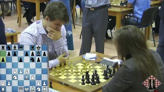 Magnus Carlsen vs Judit Polgar | Best vs Best | FIDE World Blitz Championship 2014, Dubai