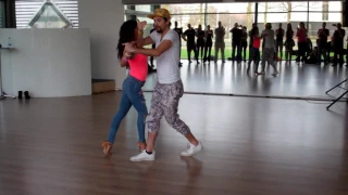 Brazilian Samba de Gafieira  Dance Steps Lesson Tutorial Cleo and David