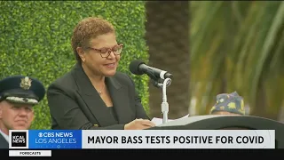 Mayor Karen Bass tests positive for COVID-19