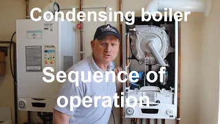 CONDENSING BOILER SEQUENCE OF OPERATION, part 3 in the series, how a gas boiler works, fault finding