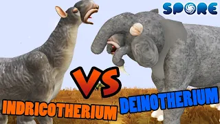 Indricotherium vs Deinotherium | Cenozoic Era Battle [S1E12] | SPORE