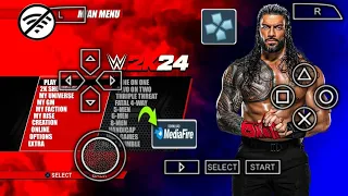 WWE 2K24 PPSSPP On Android & ISO BEST Graphics HD - 60 FPS Offline