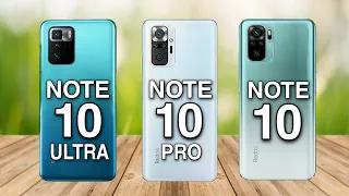 Redmi Note 10 Ultra Vs Redmi Note 10 Pro Vs Redmi Note 10