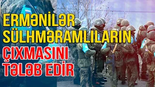 Ermənilər sülhməramlıların çıxmasını tələb edir - ya yolu açın, ya da bölgədən gedin - Media Turk TV