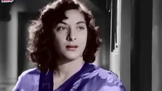 Aaja Sanam Madhur Chandani   Raj Kapoor  Nargis  song in color