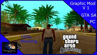 How to download and install Graphic mod V1 in GTA San Andreas || Zaeem Gaming Zone||