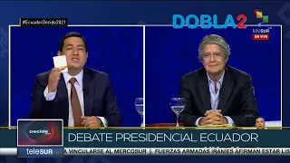 DEBATE PRESIDENCIAL 2021 SIN CENSURA: ANDRES ARAUZ vs  GUILLERMO LASSO - Dobla2