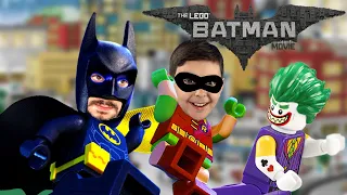 ПАПА РОБ И ЯРИК СОБИРАЮТ КОНСТРУКТОРЫ LEGO BATMAN MOVIE - ВСЕ ВИДЕО ЛЕГО БЭТМЕН НА КАНАЛЕ ПАПА ДОМА!