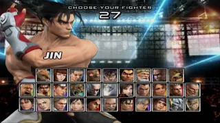 [PS2] 철권5 | Tekken 5 - Jin Kazama | Story Battle [UltraHard]