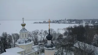 Preparations for Russian Christmas (Monastery in Ostashkov)