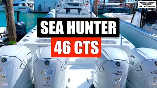 SEA HUNTER 46 CTS - 2020 Miami Boat Show - First Look