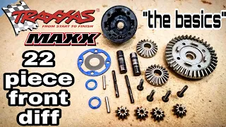 Traxxas MAXX Front Diff "the basics" What's inside & Lube