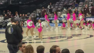 Elegant Princess Diamonds Dance group performs pregame Dallas Mavericks vs La Clippers 11/15/22