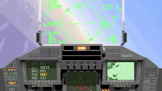 Eurofighter Typhoon vs Mig-29 Dogfight (1993 TFX)