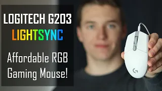 Logitech G203 LIGHTSYNC Review - Great Budget Gaming Mouse!