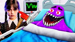 GRIMACE TENTANDO SOBREVIVER À WANDINHA NO GTA 5!!