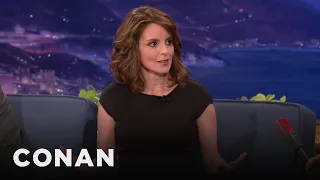 Tina Fey Read Too Much Into Her Daughter’s Book Selection | CONAN on TBS