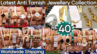 Latest Exclusive Anti -Tarnish Jewellery Collection 2024 | Instagram Trending Anti Tarnish Jewellery