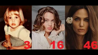 Angelina Jolie from 0 to 47 years old