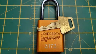 American 1100 pick and gut, a very clicky lock! #lockpicking #locksport #covertentry