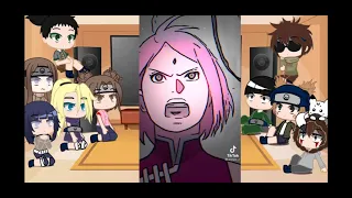 Other teams react to team 7(100 subs special) No part2 (Ships Naruhina and Sasusaku)