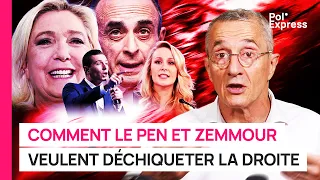 Comment Le Pen et Zemmour veulent déchiqueter la droite