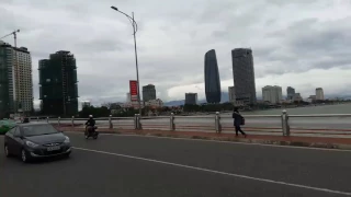 Han River Bridge Panorama, Da Nang, Vietnam