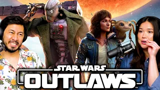 STAR WARS OUTLAWS: World Premiere Trailer REACTION!