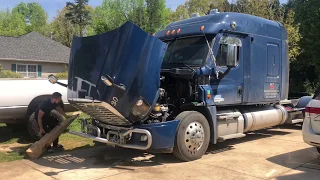 Freightliner Cascadia DD15 Detailed Oil Change