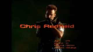 Charlie Kraslavsky as Chris Redfield (All scenes from Resident Evil 1996)