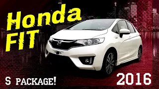 AUTOSENDER. Обзор Honda FIT S  PACKAGE, тест драйв!