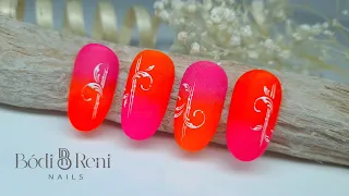 Neon Ombre - Hogyan használd pluszban a Reflective színeket! - Bodi Reni Nails
