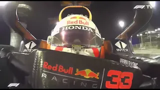 Alex Albon Screaming At Max Verstappen Of Happiness after he Wins The Championship