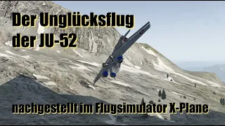 The Crash Flight of the JU-52, August 2018, in Switzerland