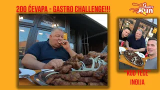 Gastromaratonac Challenge - 200 ćevapa, 5 kila mesa! Borili smo se protiv najvećeg gurmana Srbije!?