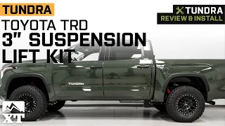 2022-2023 4WD Tundra Toyota 3-Inch TRD Suspension Lift Kit Review & Install