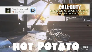 Hot Potato Trophy Guide - Destroy the helicopter using frag grenades - Modern Warfare 2 Remastered